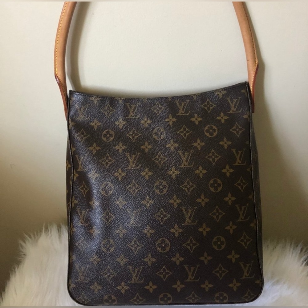 Louis Vuitton Brown and Tan Monogram Tote​